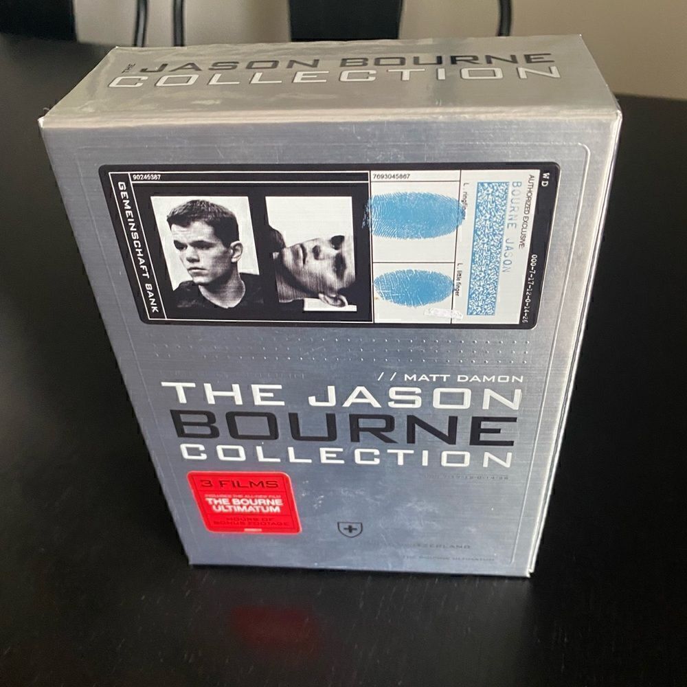 Jason Bourne collection boxed set  DVD